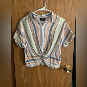 Milk & Honey Striped Shirt